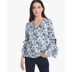 LOWEST* White House Black Market Bell sleeve top